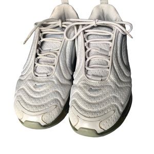 Nike Air Max 720 Women's 8.5 US Grey Mesh Sneakers AR9293-016 White 2019 Shoes